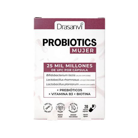 Probiotics Mujer · Drasanvi · 20 cápsulas