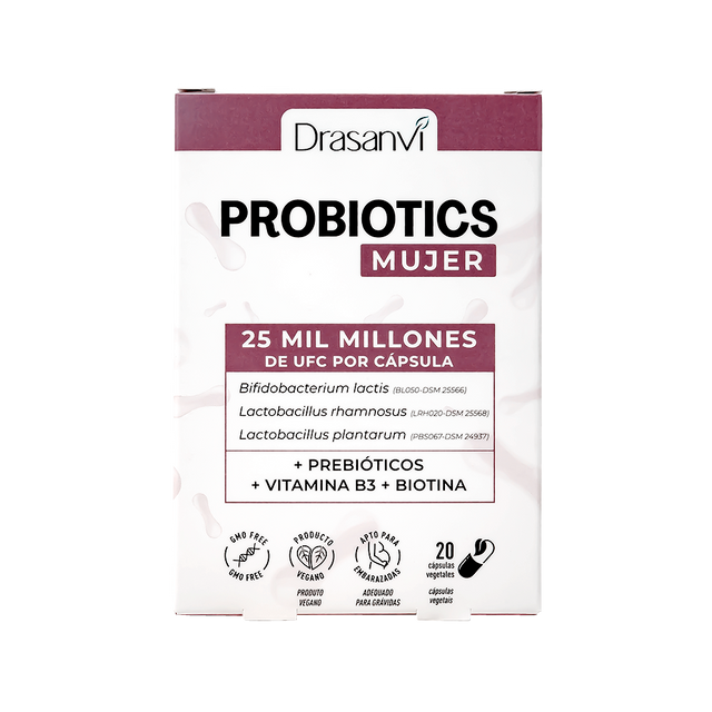 Probiotics Mujer · Drasanvi · 20 cápsulas