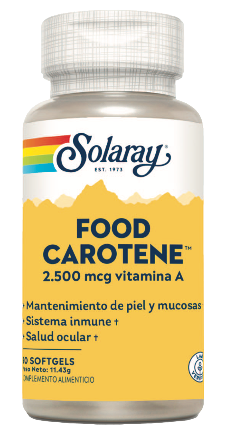 Food Carotene · Solaray · 30 softgels