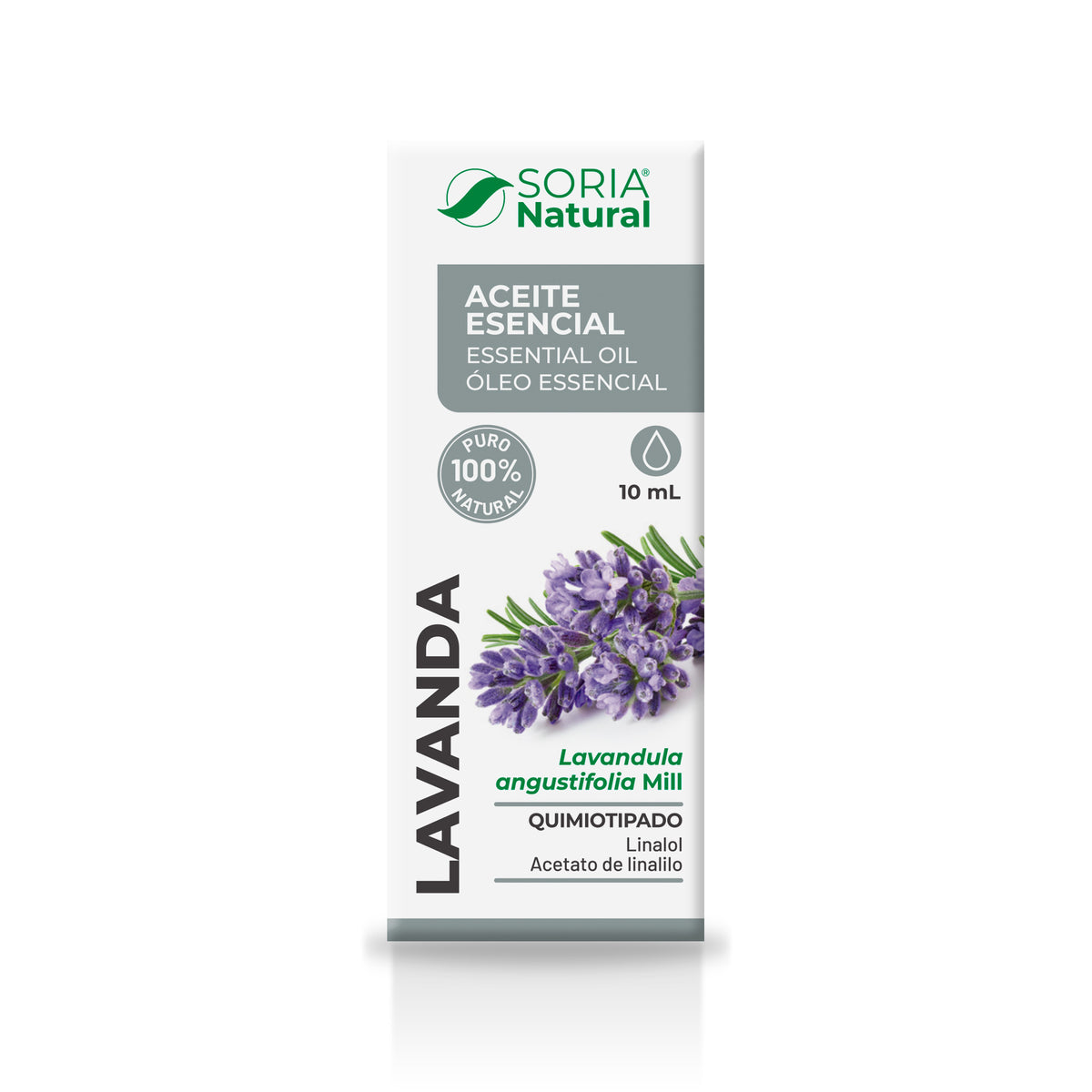 Aceite Esencial de Lavanda · Soria Natural · 10 ml