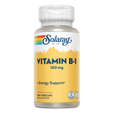 Vitamina B1 100 mg · Solaray · 100 cápsulas