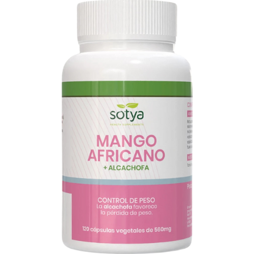 Mango Africano + Alcachofa · Sotya · 120 cápsulas