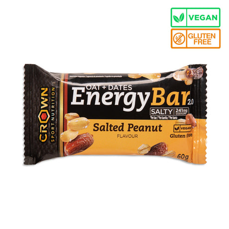 Energy Bar 2.0 Sabor Cacahuete Salado · Crown Sport Nutrition · 60 g