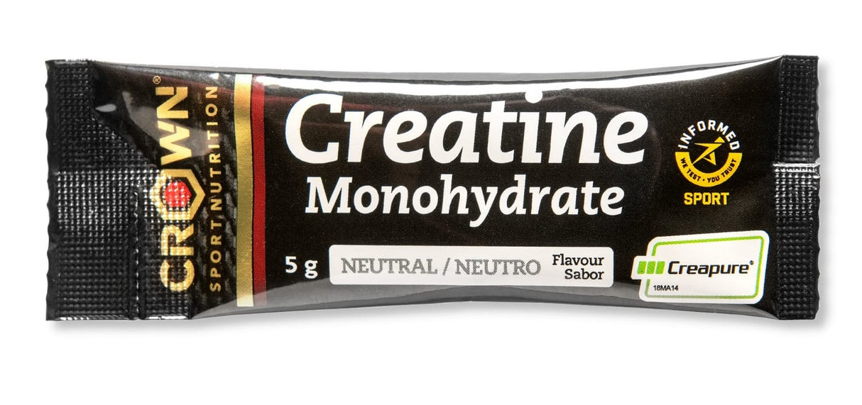 Creatina Monohidrato Creapure®: Sabor Neutro · Crown Sport Nutrition · 5 gramos