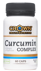 Curcumin Complex · Crown Sport Nutrition · 60 cápsulas
