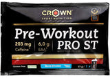 Pre-Workout PRO ST: Sabor Blue Storm · Crown Sport Nutrition · 15 gramos