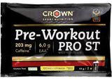 Pre-Workout PRO ST: Sabor Cítrico · Crown Sport Nutrition · 15 gramos