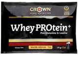 Whey PROtein+: Sabor Wafer Cookies · Crown Sport Nutrition · 27 gramos