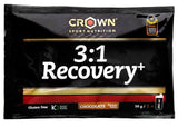 3:1 Recovery+: Sabor Chocolate · Crown Sport Nutrition · 50 gramos
