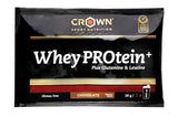 Whey PROtein+: Sabor Chocolate · Crown Sport Nutrition · 28 gramos