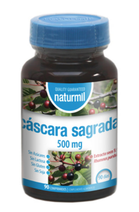 Cáscara Sagrada · Naturmil · 90 comprimidos