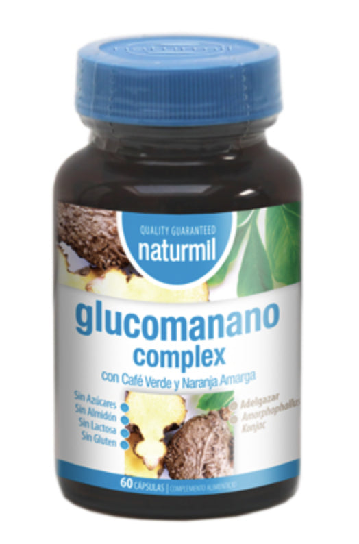 Glucomanano Complex · Naturmil · 60 cápsulas