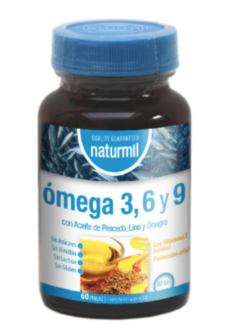 Omega 3-6-9 · Naturmil · 60 perlas