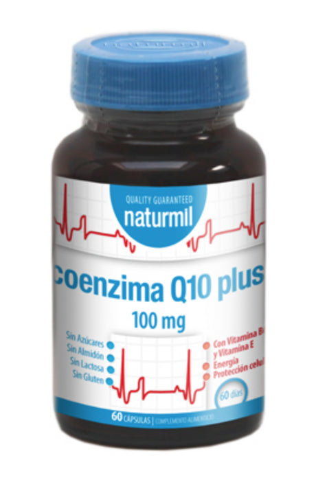 Coenzima Q10 Plus 100 mg · Naturmil · 60 cápsulas