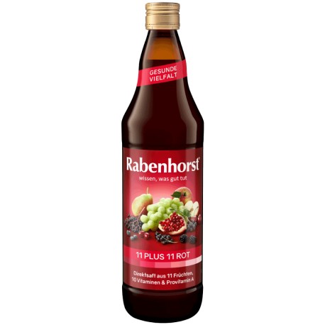 11 Plus 11 Zumo Multifrutas Rojo Rabenhorst