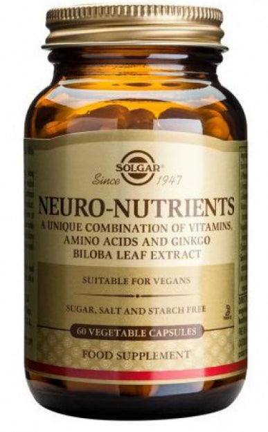 Neuro Nutrientes · Solgar · 60 cápsulas