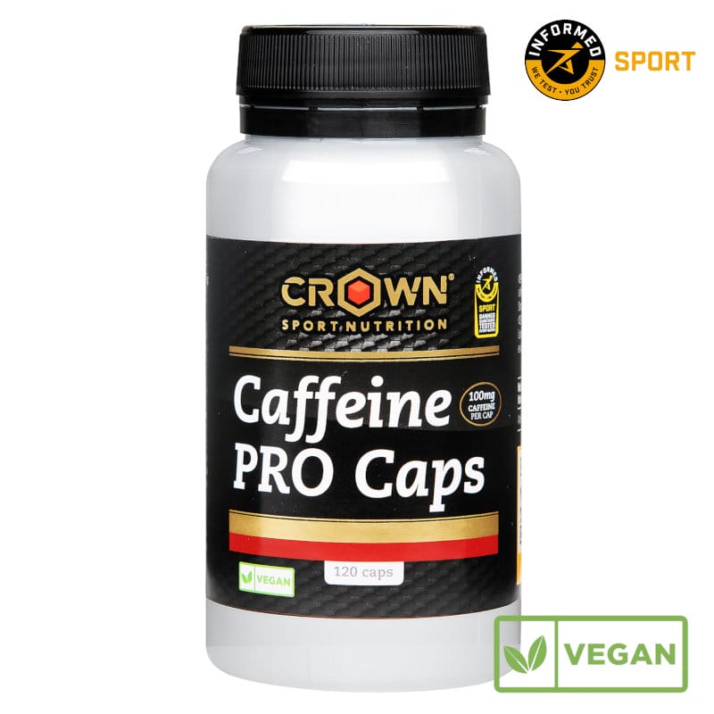 Caffeine PRO Caps · Crown Sport Nutrition · 120 cápsulas