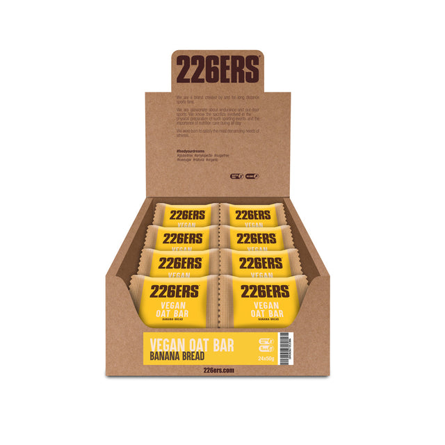 Pack Barrita Energética Vegan Oat Bar · 226ERS · 24×50 gramos