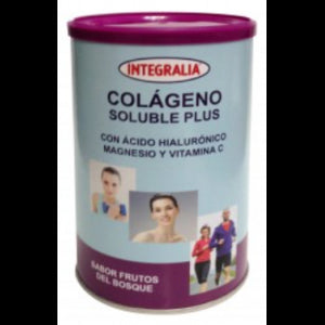 Colágeno Soluble Plus - Sabor Frutas del Bosque · Integralia · 300 gramos
