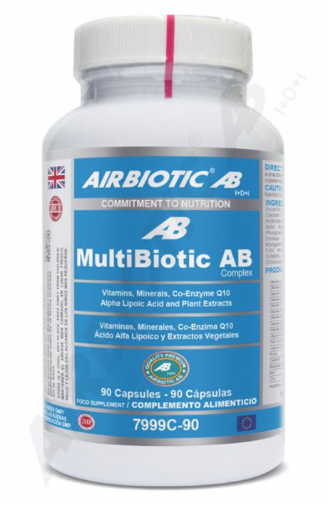 Multibiotic AB Complex · Airbiotic · 90 cápsulas