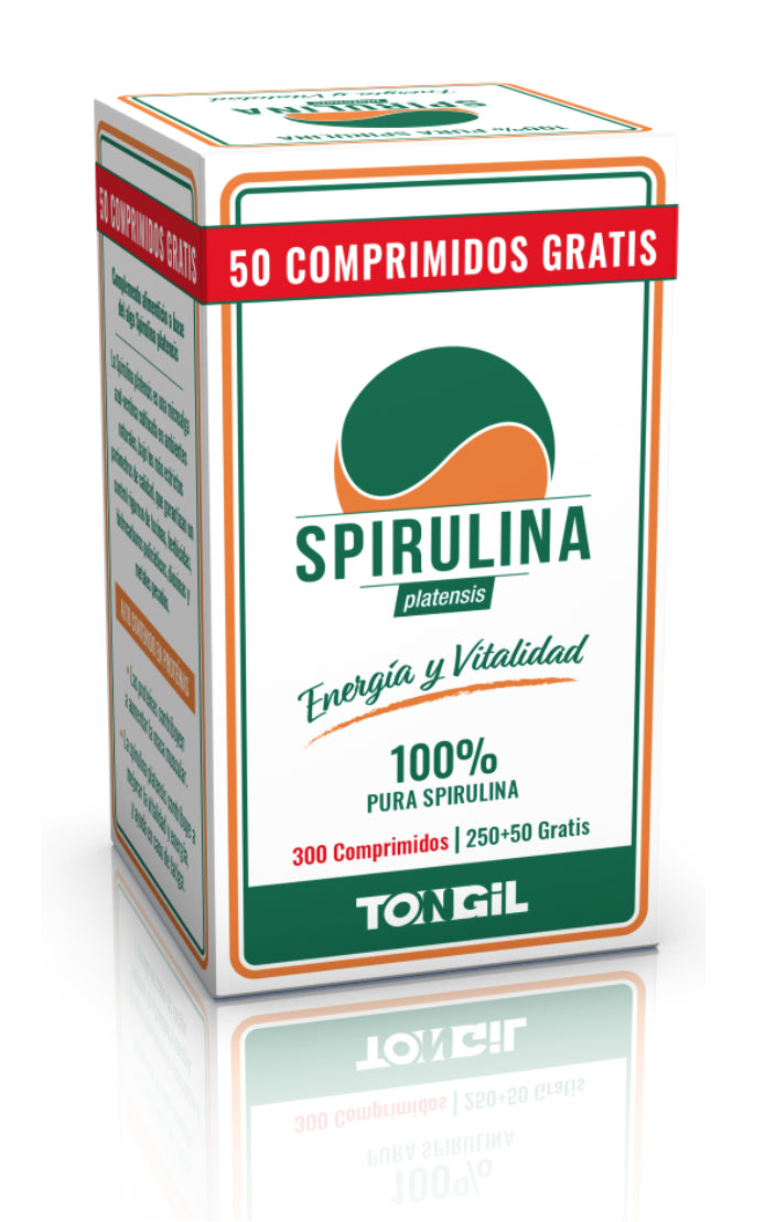 Spirulina · Tongil · 300 comprimidos