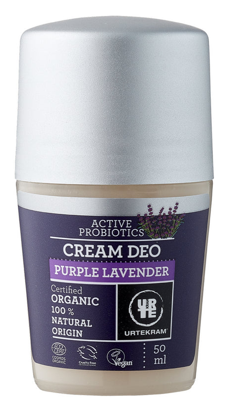 Desodorante en Crema de Lavanda · Urtekram · 50 ml