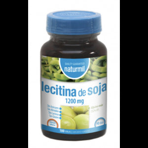 Lecitina de Soja 1.200 mg · Naturmil · 180 perlas