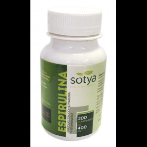 Espirulina · Sotya · 200 comprimidos