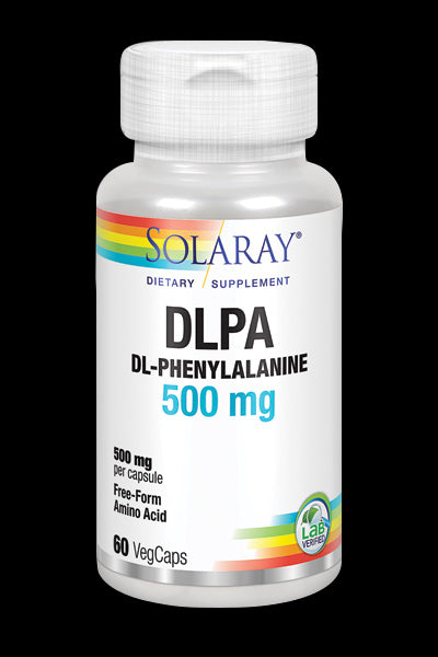 DLPA 500 mg · Solaray · 60 cápsulas