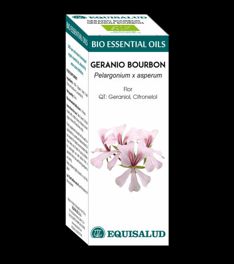 Bio Essential Oil Geranio Bourbon · Equisalud · 10 ml