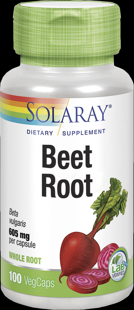 Beet Root (Remolacha) · Solaray · 100 Cápsulas