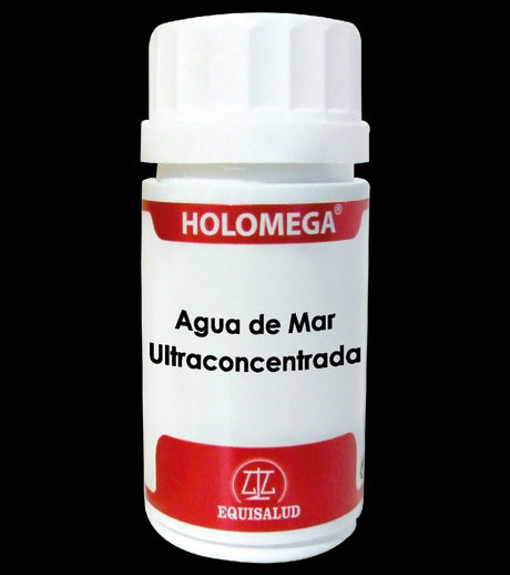 Holomega Agua de Mar Ultraconcentrada · Equisalud ·  50 Cápsulas