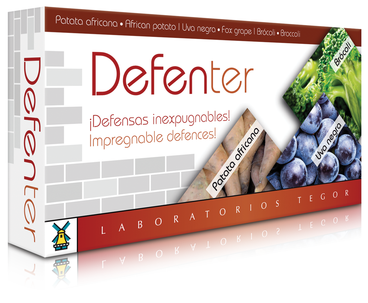 Defenter · Tegor · 40 Cápsulas