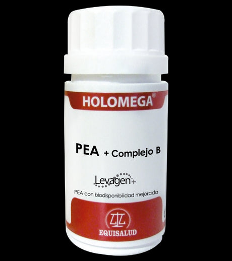 Holomega PEA + Complejo B · Equisalud · 50 cápsulas