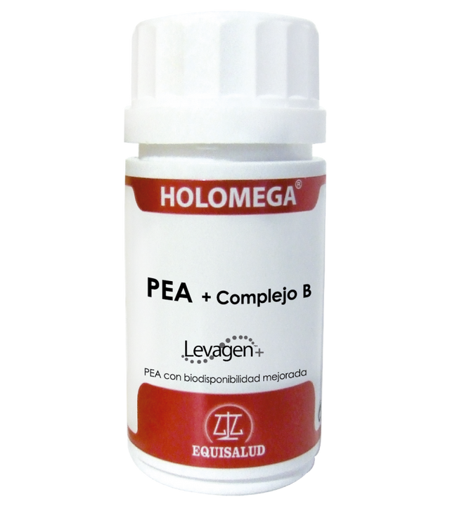Holomega PEA + Complejo B · Equisalud · 50 cápsulas