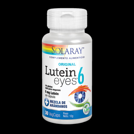 Lutein Eyes 6 mg · Solaray · 30 cápsulas