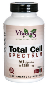 Total Cell Spectrum · VByotics · 60 cápsulas