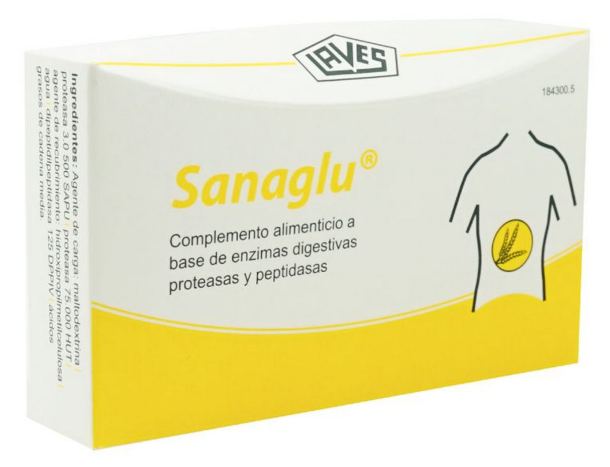Sanaglu · Laves · 30 cápsulas