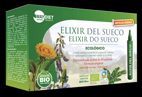 Elixir del Sueco BIO · Waydiet · 20 ampollas
