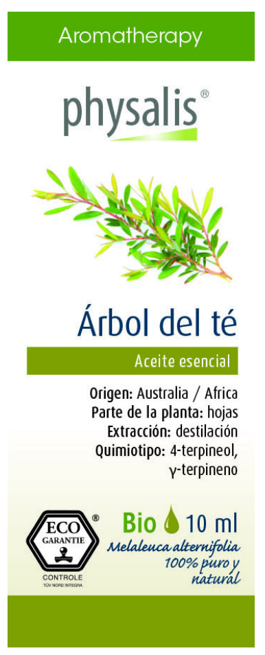 Aceite Esencial de Árbol del Té · Physalis · 10 ml