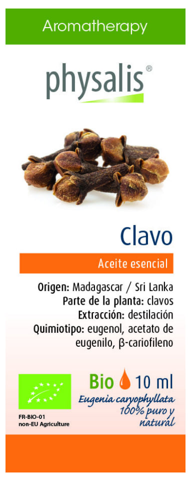 Aceite Esencial de Clavo · Physalis · 10 ml