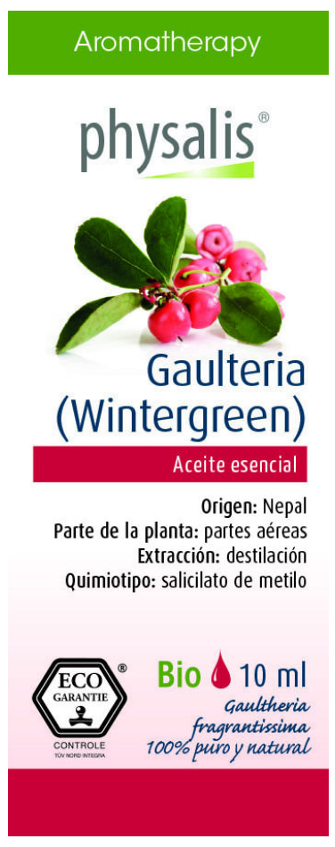 Aceite Esencial de Gaulteria · Physalis · 10 ml