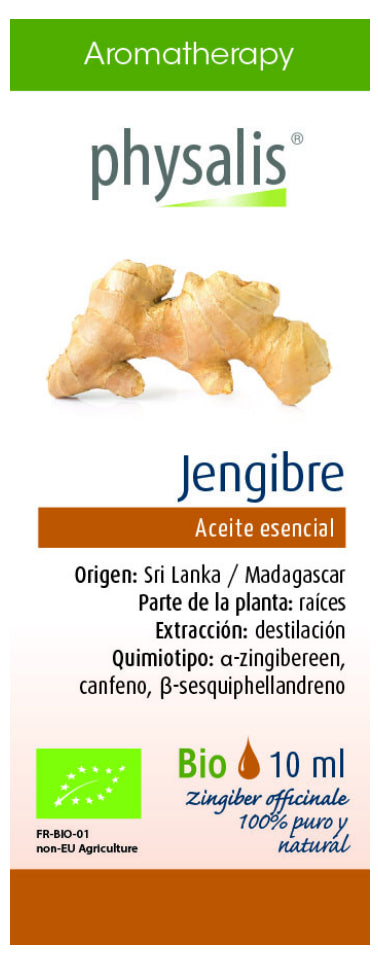 Aceite Esencial de Jengibre · Physalis · 10 ml