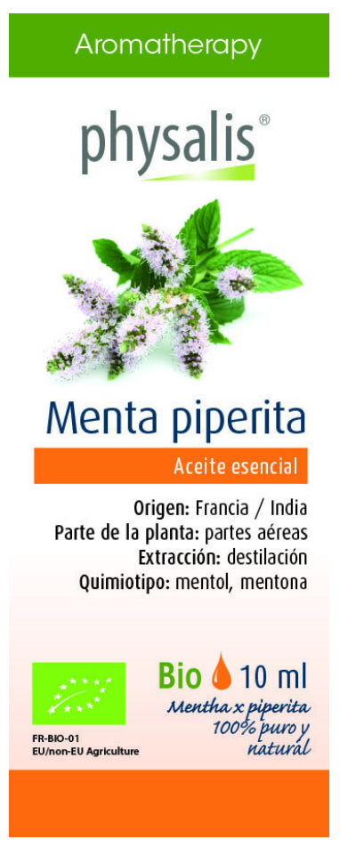 Aceite Esencial de Menta Piperita · Physalis · 10 ml