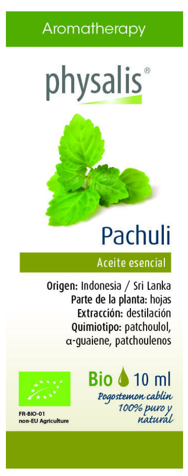 Aceite Esencial de Pachuli · Physalis · 10 ml