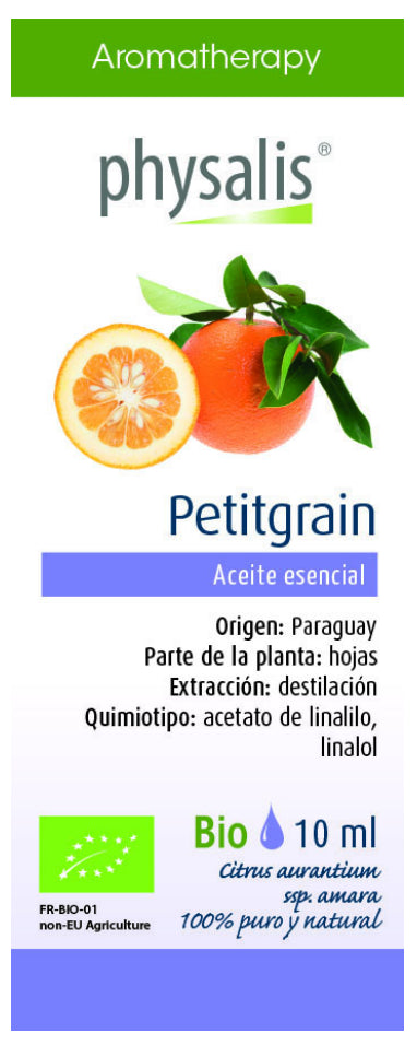 Aceite Esencial de Petitgrain · Physalis · 10 ml