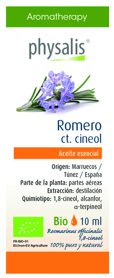 Aceite Esencial de Romero (Cineol) · Physalis · 10 ml