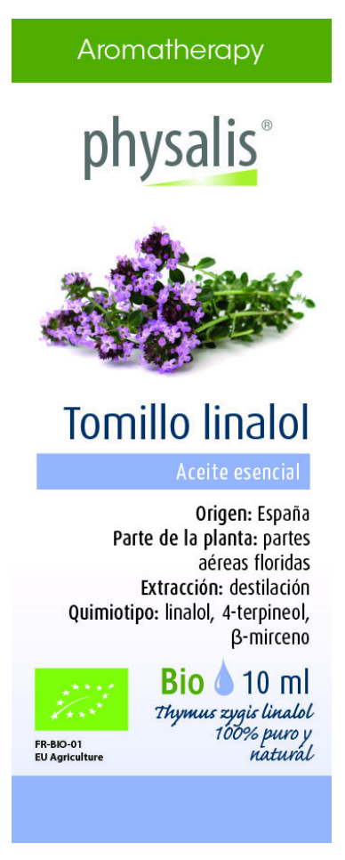 Aceite Esencial de Tomillo Linalol · Physalis · 10 ml