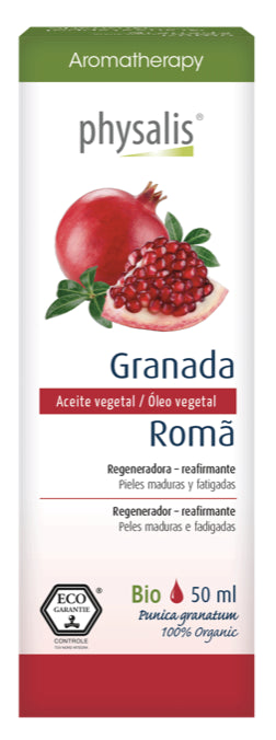 Aceite Vegetal de Granada · Physalis · 50 ml