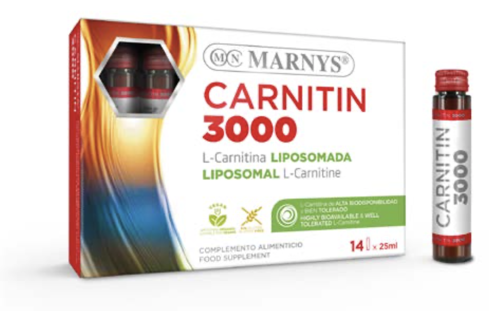 Carnitin 3000 Liposomada Marnys 14 viales Herbolario Salud Natural Carnitin 3000 Liposomada Marnys 14 viales Herbolario Salud Natural